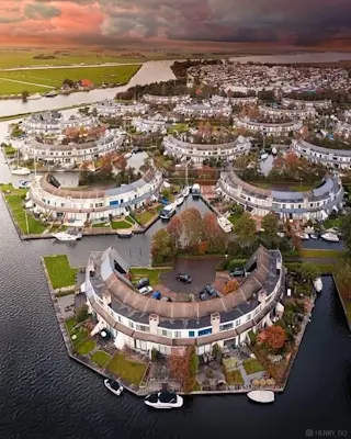 Aerial view of Lemmer